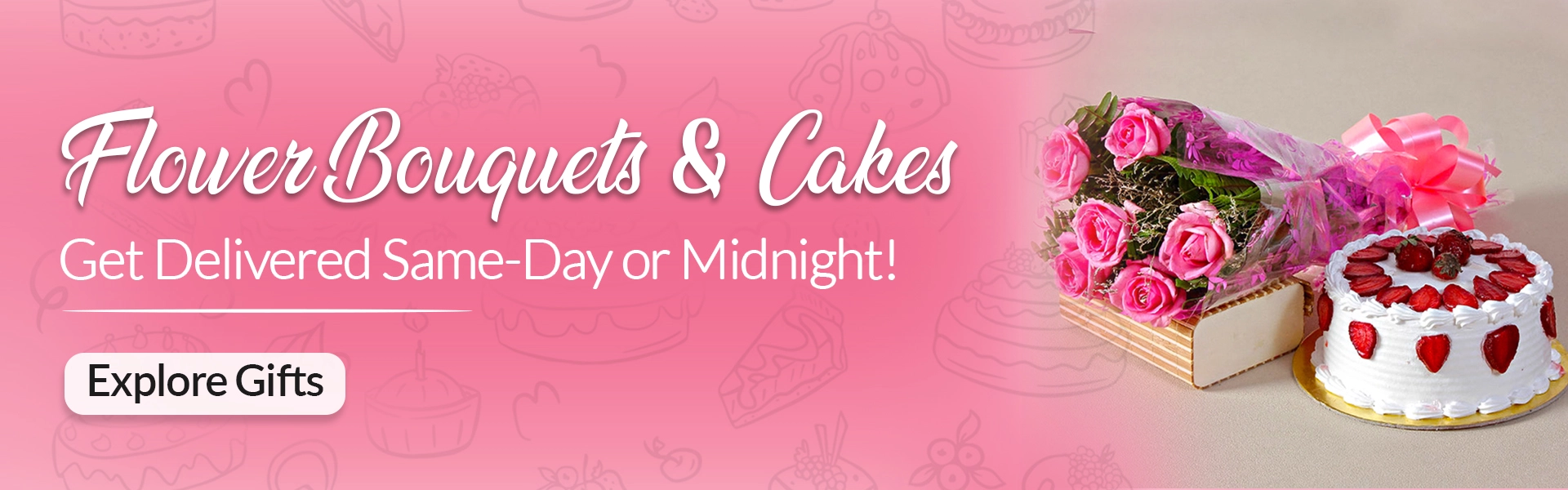 Flower Bouquets & Cakes