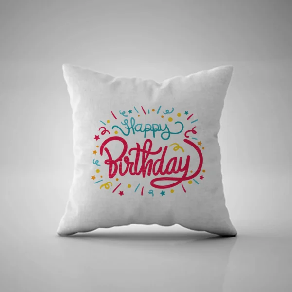 Happy Birthday Pillow