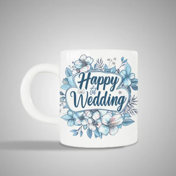 Happy Wedding Mug