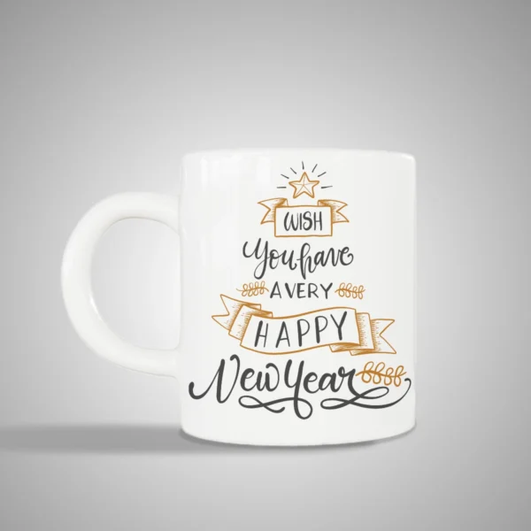 New Year Mug Design