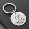 3 Layered Metal Keychain
