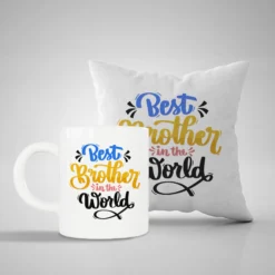 Best Brother Mug and Pillow