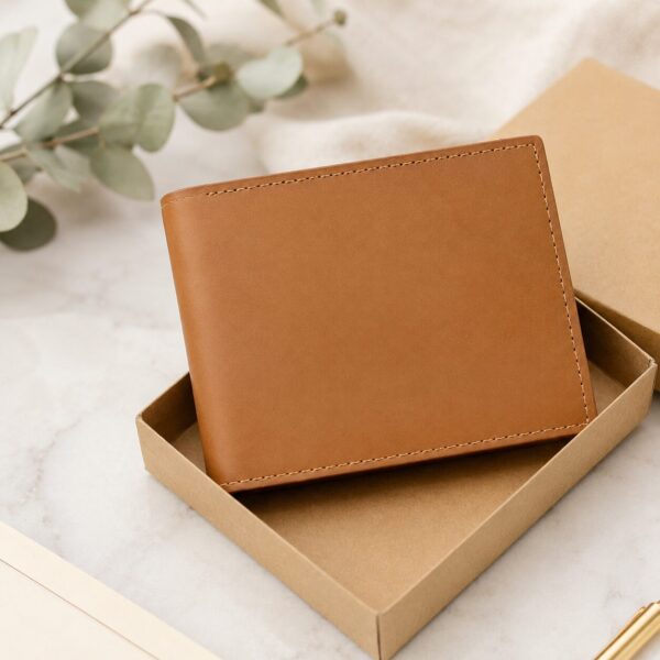Camel Leather Wallet