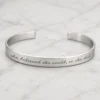 Custom Cuff Bracelet