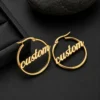 Custom Name Earrings