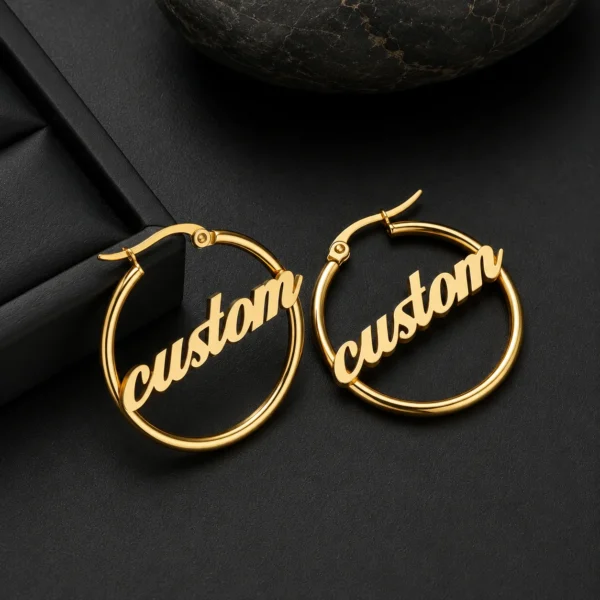 Custom Name Earrings
