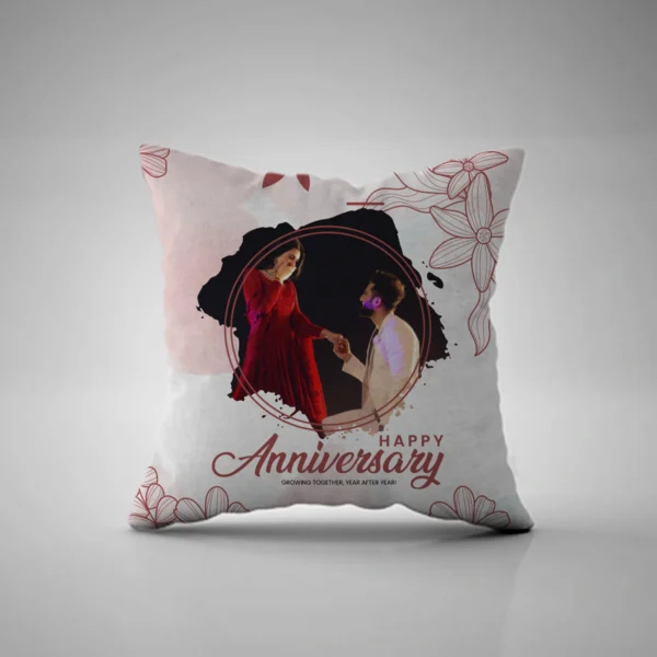 Customized Anniversary Pillow