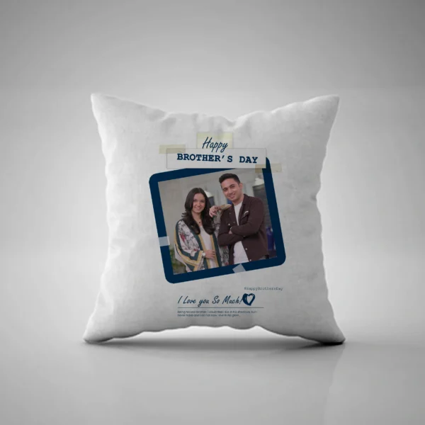 Customized Brother's Day Pillow
