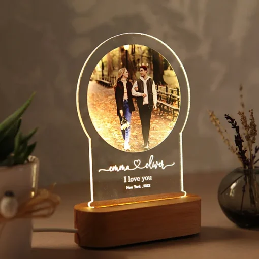 Customized Couple Lamp
