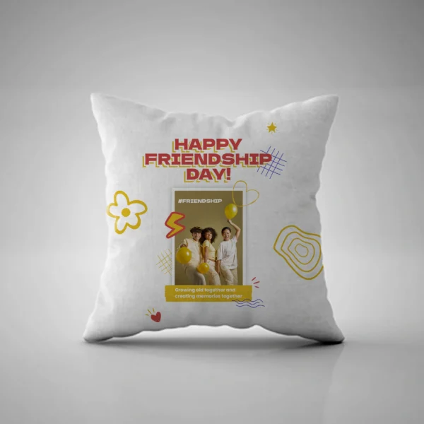 Customized Friendship Day Pillow
