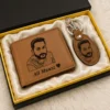 Customized Picture Wallet & Keychain