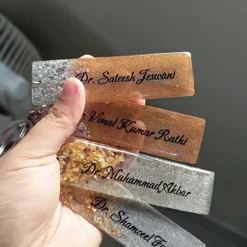 Customized Resin Art Keychain
