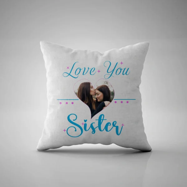 Customized Sister's Day Pillow