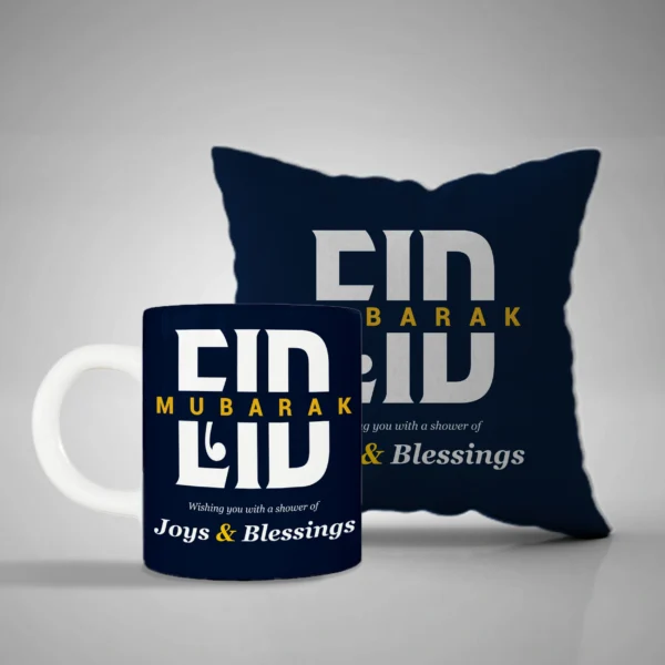 Eid Mubarak Mug and Pillow 1