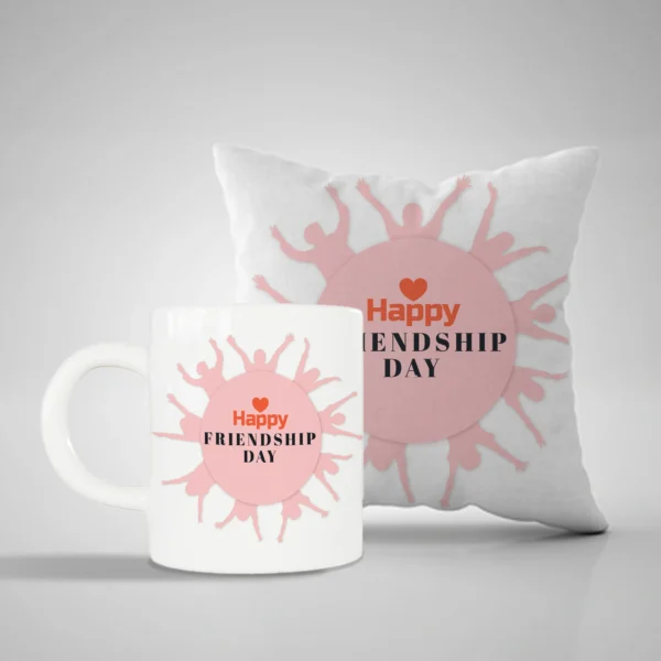 Friendship Day Mug and Pillow
