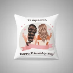 Happy Friendship Day Pillow