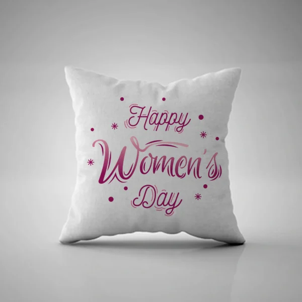 Happy Women's Day Pillow