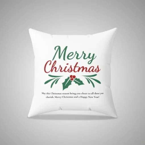 Merry Christmas Pillow 1