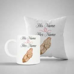 Mug and Pillow for Fiance