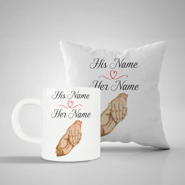 Mug and Pillow for Fiance