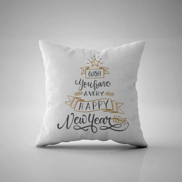 New Year Pillow