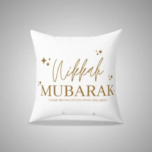 Nikkah Mubarak Pillow