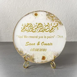 Nikkah Resin Art
