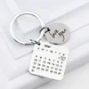Personalized Calendar Keychain