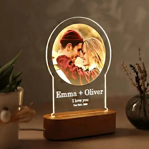 Personalized Couple Lamp