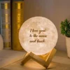 Personalized Moon Lamp