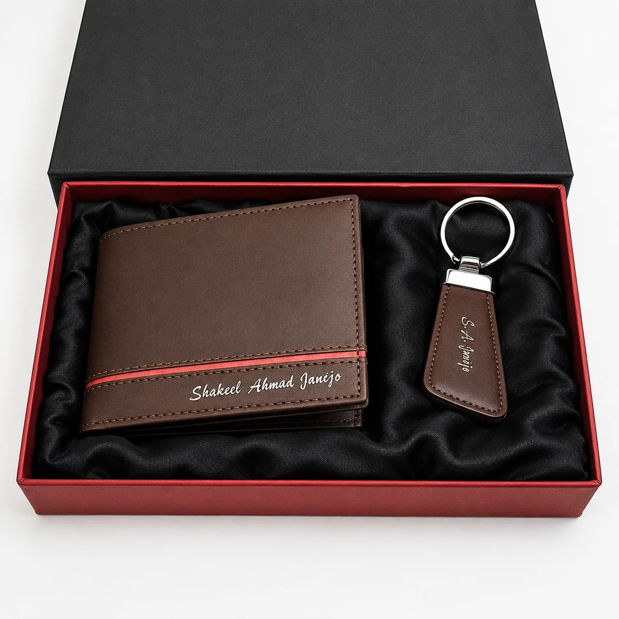 Personalized Wallet & Keychain
