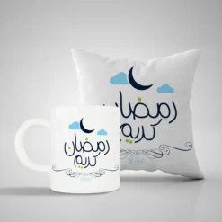 Ramadan Mubarak Mug and Pillow