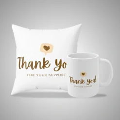 Thankyou Mug and Pillow 1