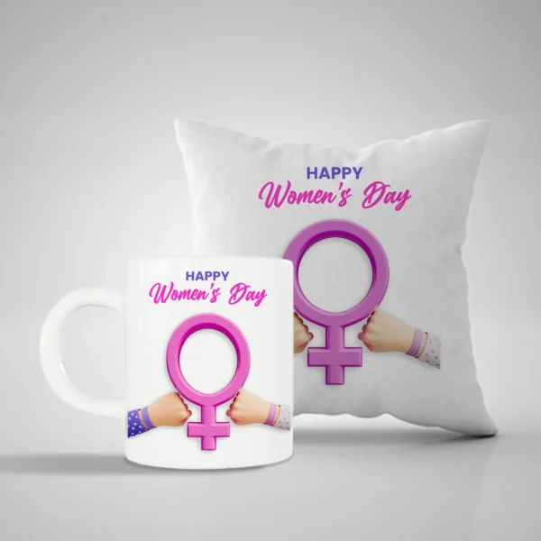 Women's Day Mug and Pillow