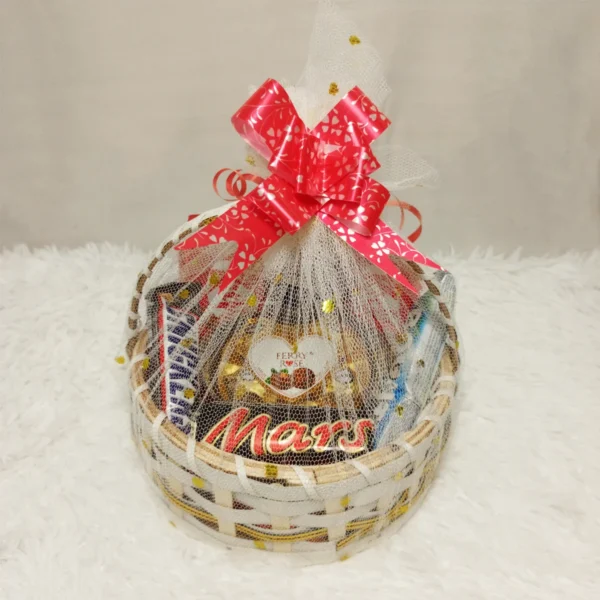 Chocolate Bliss Basket with Packaging
