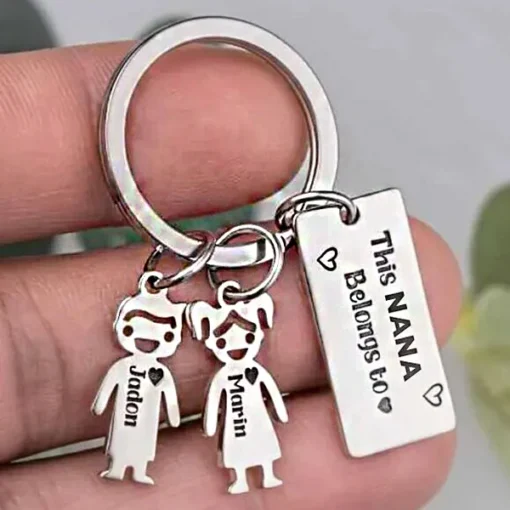 Customized Belongs to Keychain