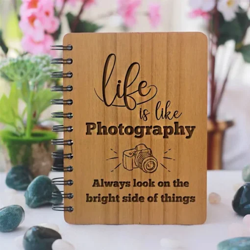 Customized Wooden Notebook