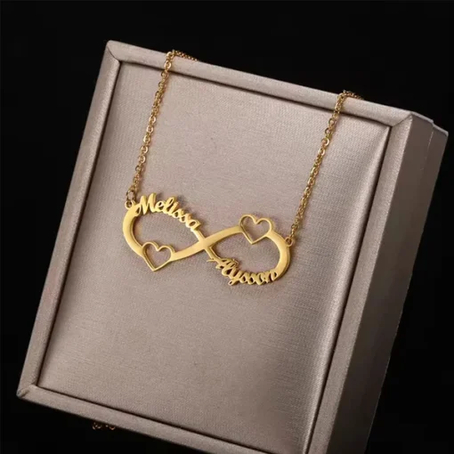 Infinity Heart Shape Necklace