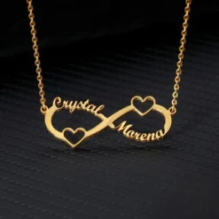 Infinity Heart Style Necklace