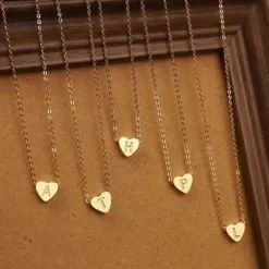 Initial Heart Necklace