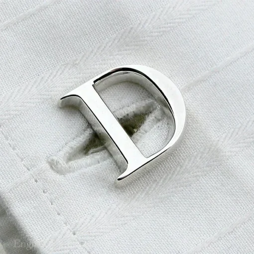 Initial Letter Cufflinks D
