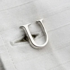 Initial Letter Cufflinks U