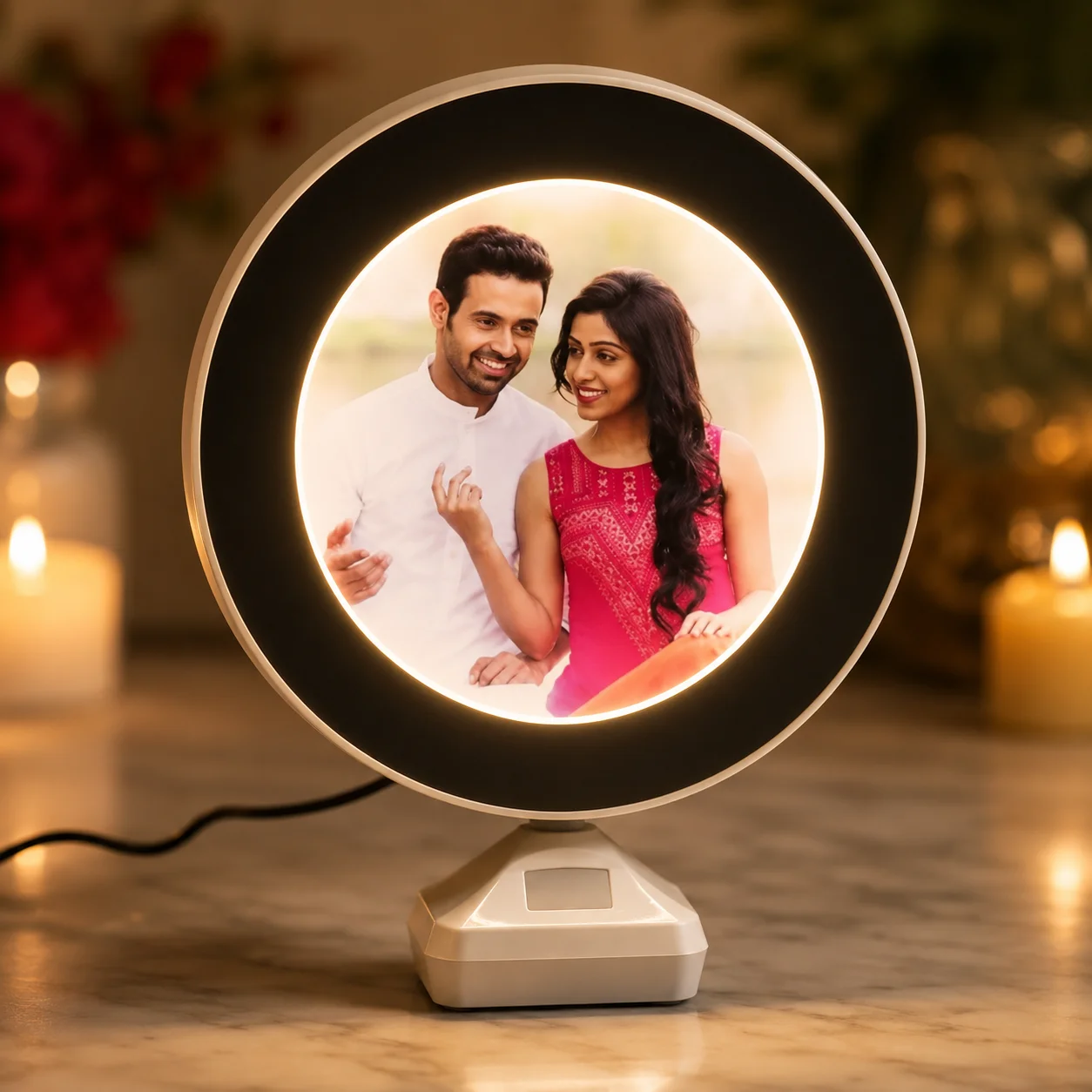 LED Magic Mirror Photo Frame