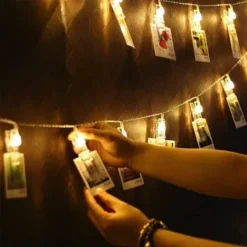 LED Pictures Clip String Lights