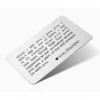 Metal Wallet Card