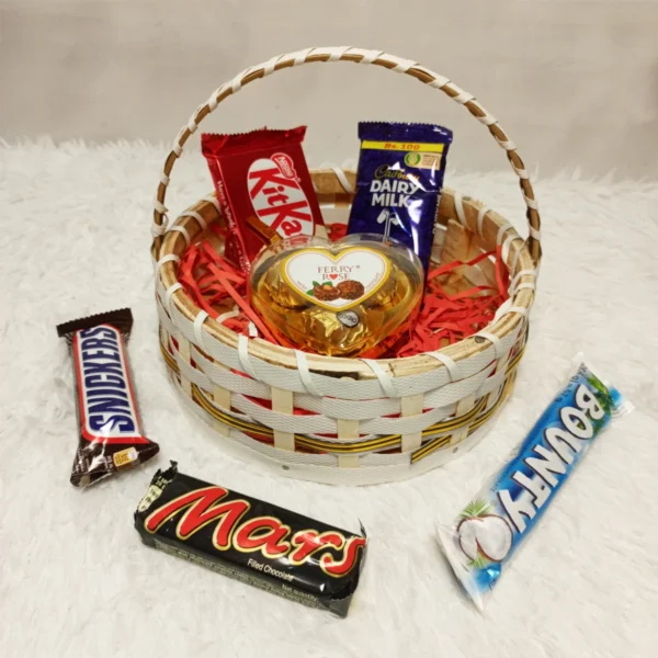 Mix Chocolates Basket