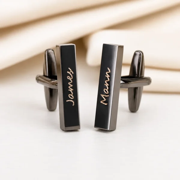 Name Bar Cufflinks