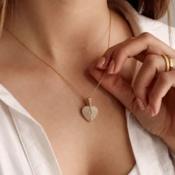Open Heart Necklace