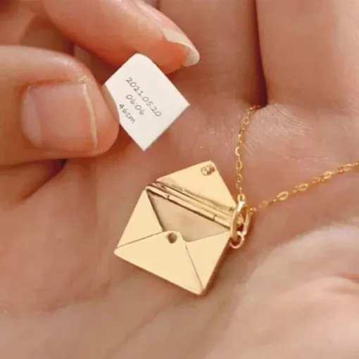 Personalized Envelope Locket