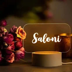 Personalized Name LED Lamp